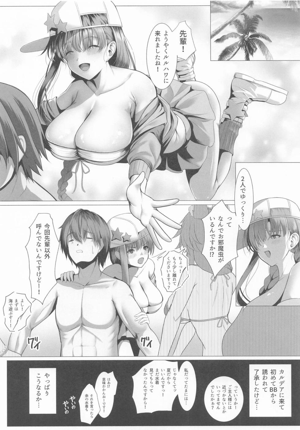 [Kame Kagami (Kamekame) Bicchabicha BB-chan (Fate/Grand Order) - Page 2