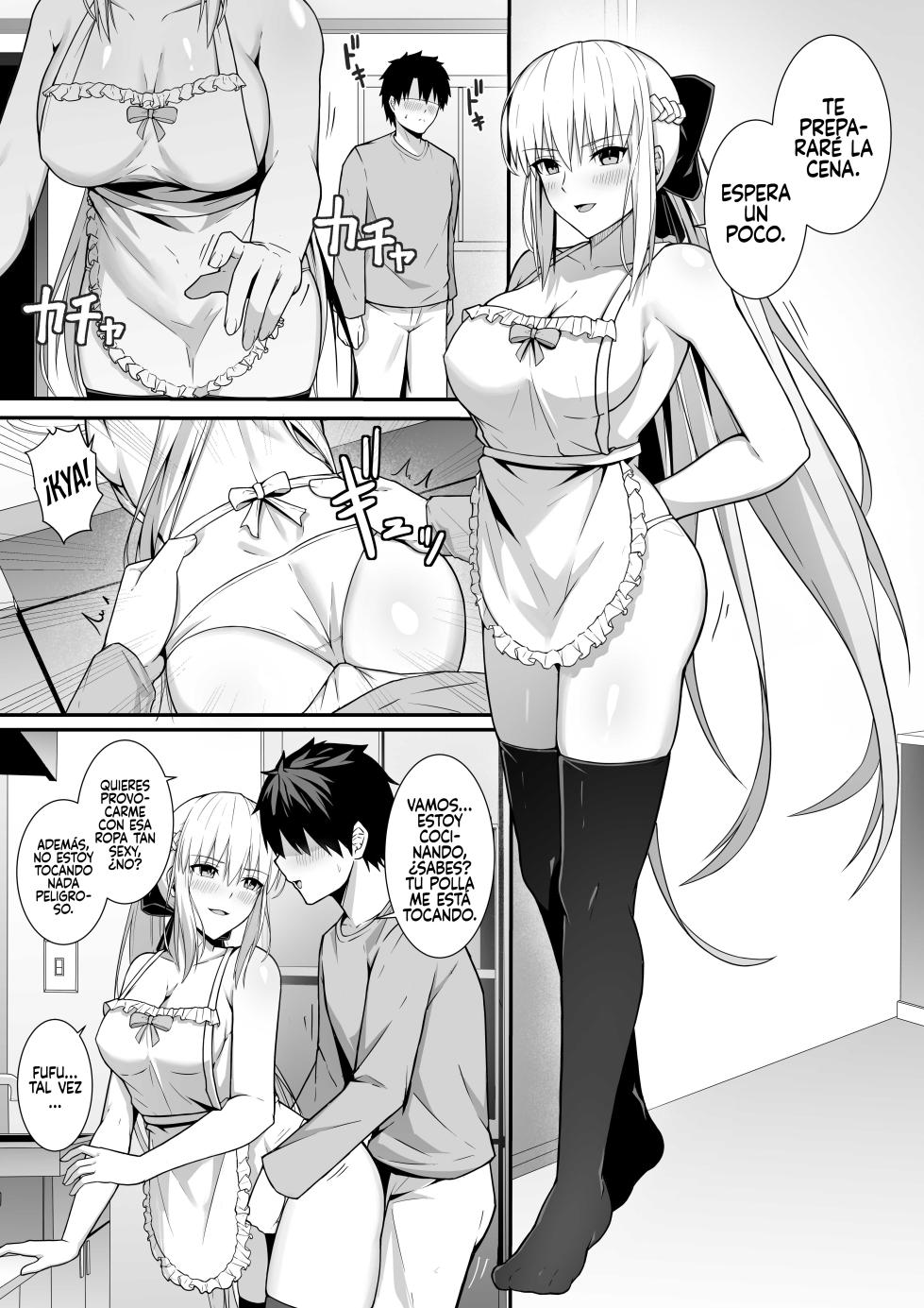 [Natsuzame] Morgan Heika to Shinkon Seikatsu (Fate Grand Order) [Spanish] [Rakuen Translations] [Digital] - Page 10