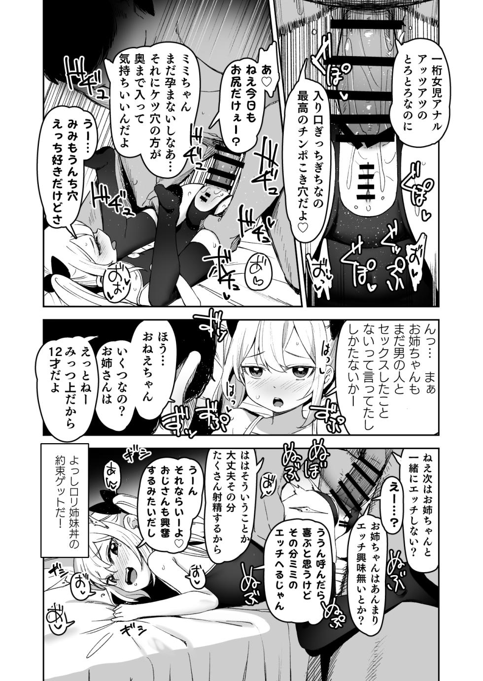 [horonaminZ (horonamin)] Onnanoko no Seiyoku ga Tsuyo Sugiru Teisou Kannen Gyakuten shita Sekai ni Mayoikonda Lolicon no Oji-san ga Onnanoko no Yume o Kanaete Ageru Hanashi [Digital] - Page 5