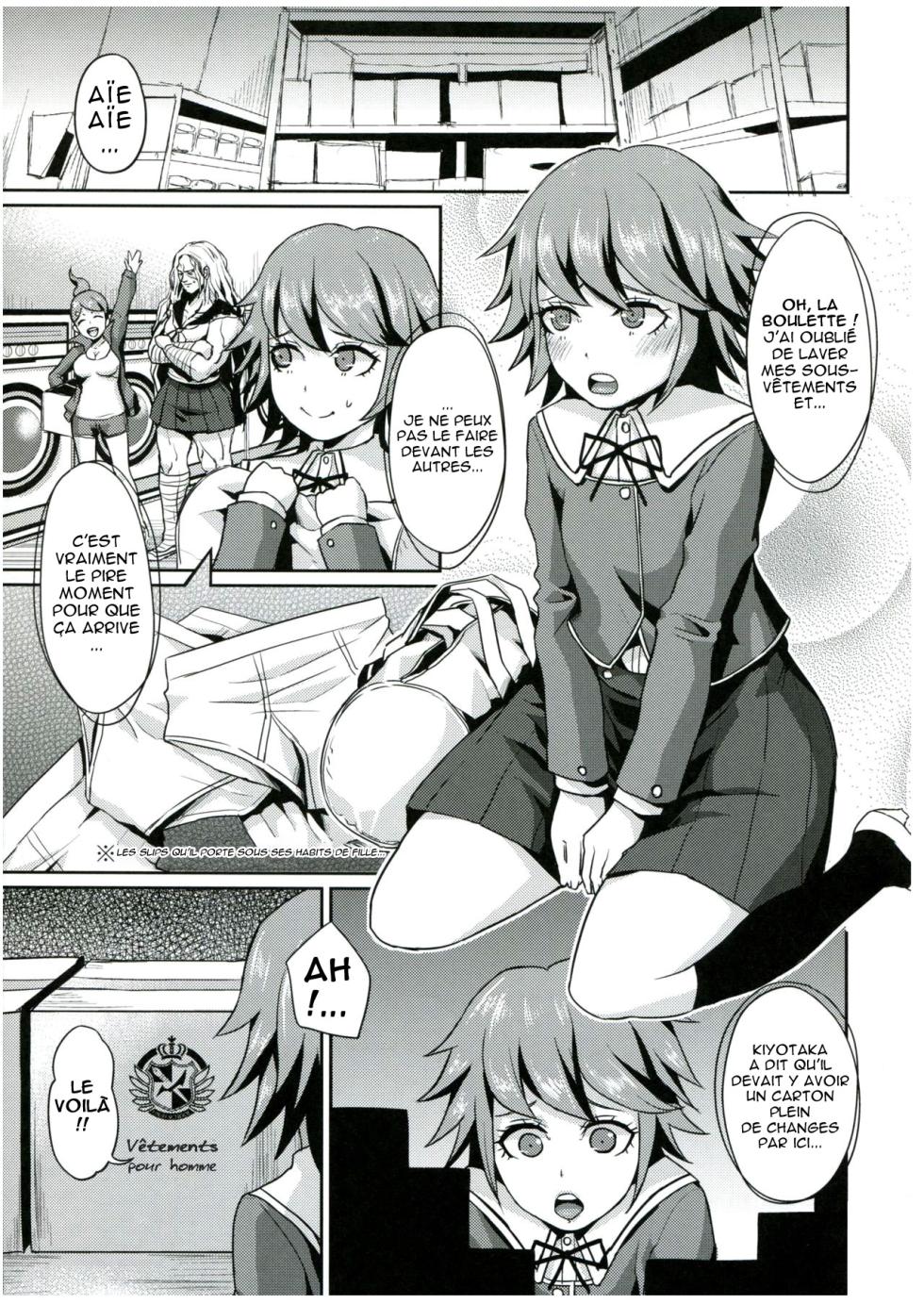 (C84) [40denier (Shinooka Homare)] Chi-tan Ijiri (Danganronpa) [French] - Page 5