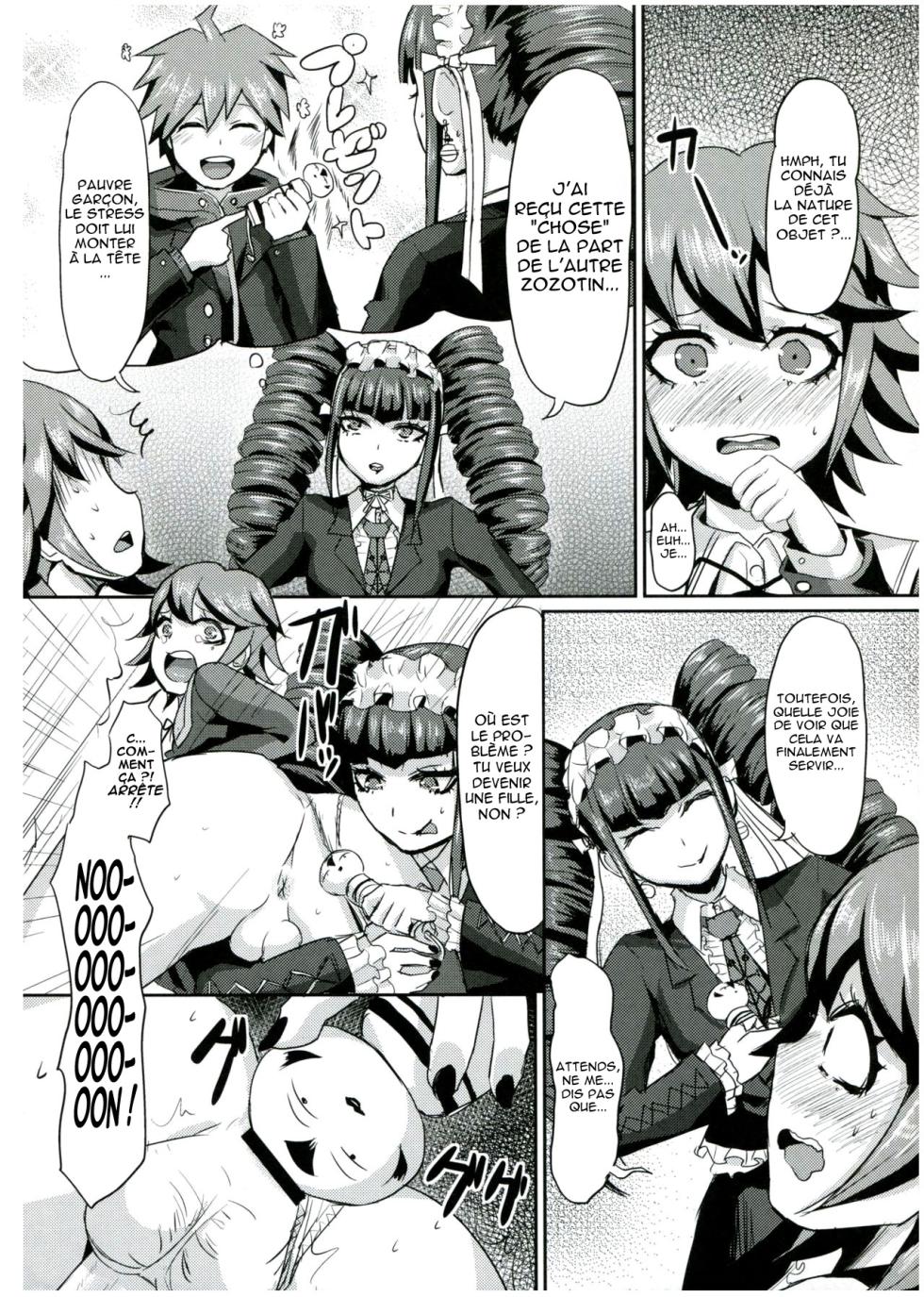 (C84) [40denier (Shinooka Homare)] Chi-tan Ijiri (Danganronpa) [French] - Page 18