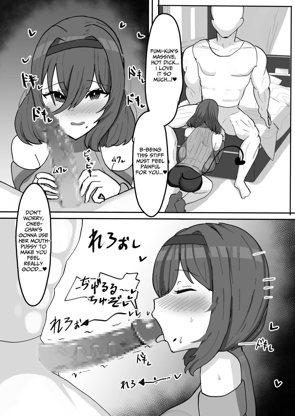 [Huwahuwa Raidou] Kiyowa na Teishinchou Bakunyuu Succubus Onee-chan to Love Love Sakusei Ecchi Seikatsu | My Daily Life, Being Lovingly Milked Dry by My Timid Shortstack Succubus Onee-chan [English] {tsuyoshi} [Digital] - Page 6