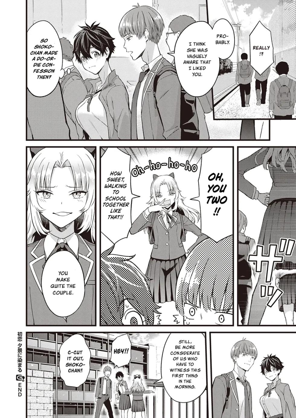 [Bowcan] Hatsukoi Yuukei ni Somaru | First Love, Dyed in Twilight (Comic G-Es Vol. 2) [English] [Digital] - Page 32
