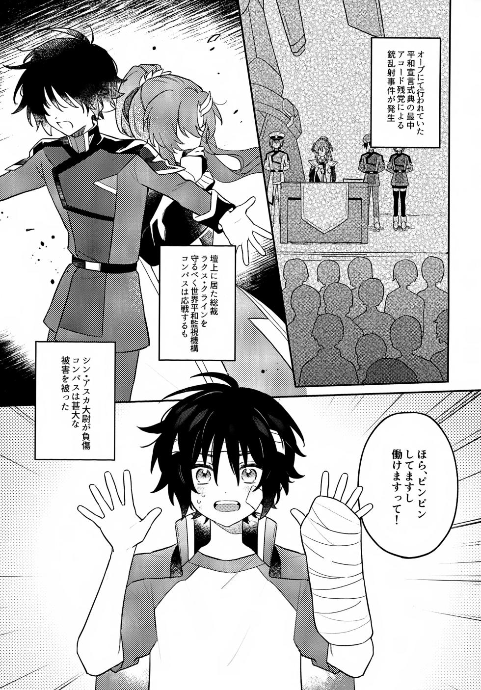 (GERMINATED 2) [BIG Nasu (Nasu)] Kimi no Shinzou ni Naritai (Gundam Seed) - Page 2