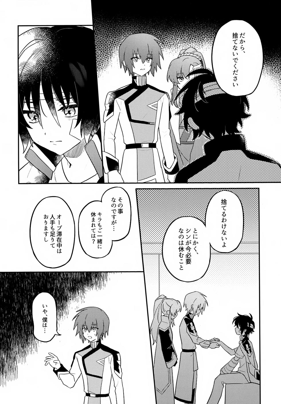 (GERMINATED 2) [BIG Nasu (Nasu)] Kimi no Shinzou ni Naritai (Gundam Seed) - Page 3