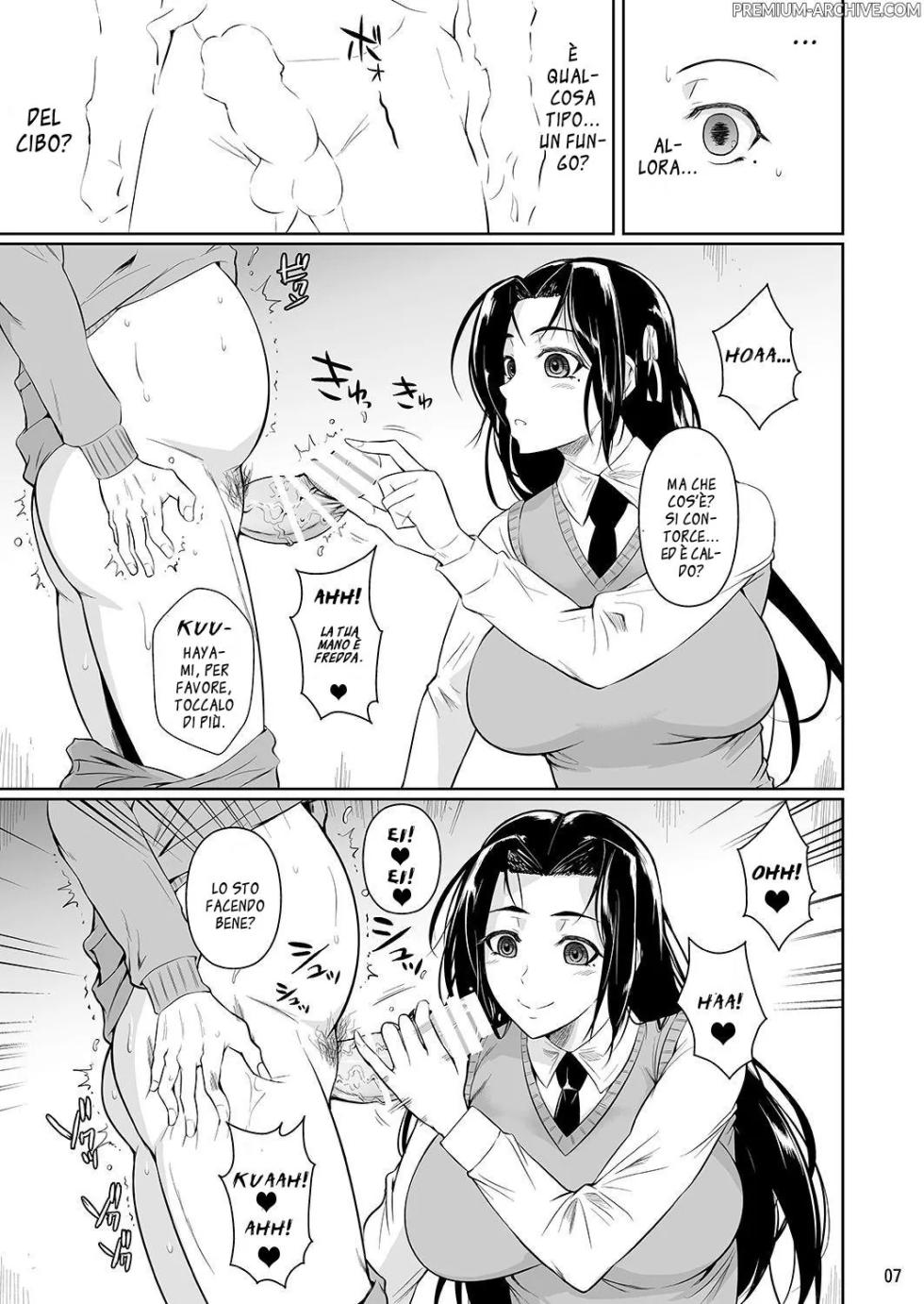 [Shoot The Moon (Fuetakishi)] Hayami-san wa Me ga Mienai | Un aiuto speciale 1-2 [Italian] - Page 8