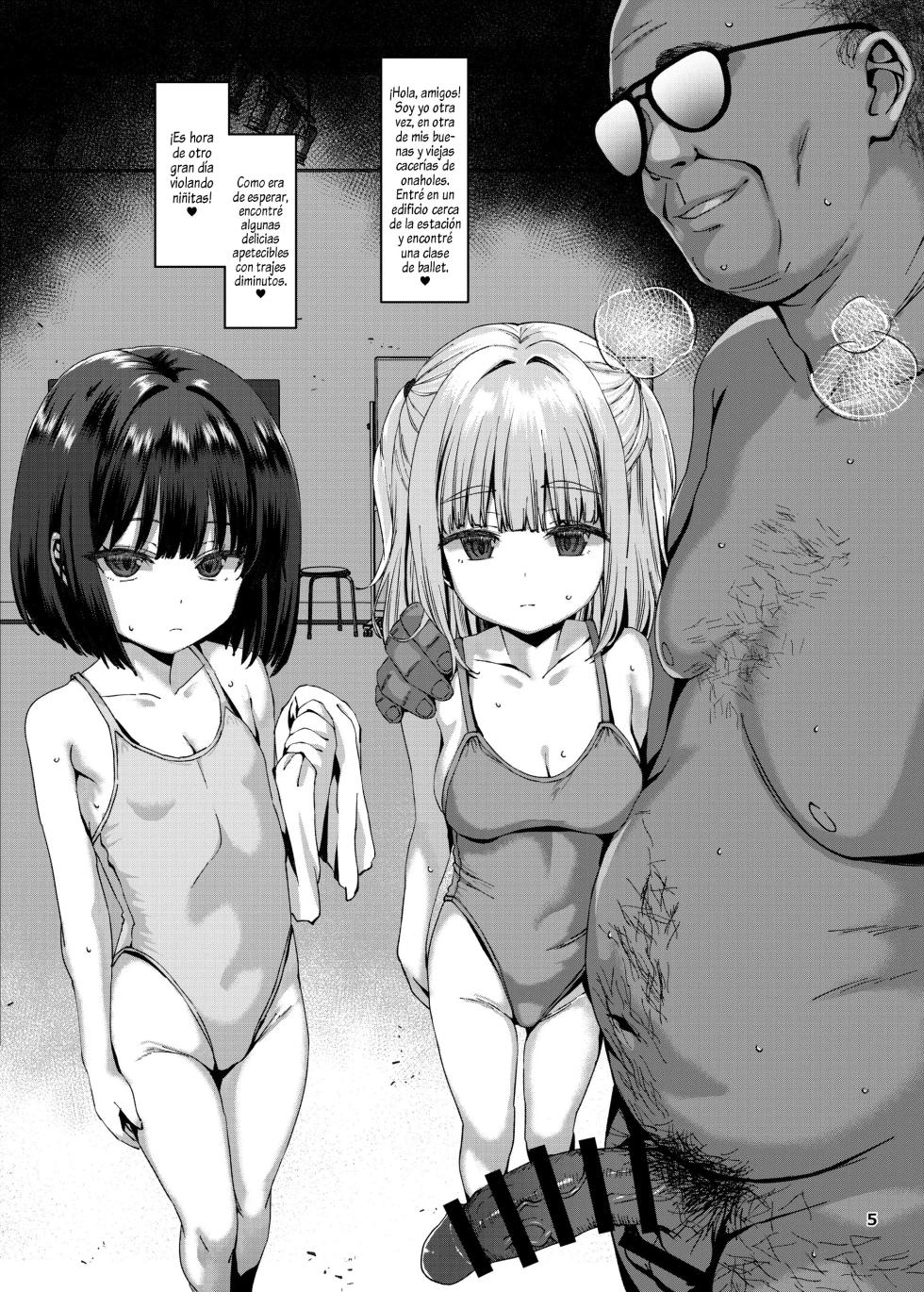 [Spicy Loves Heaven (Kamita)] Hontou ni Ita!! Jikan Teishi Oji-san 4｜¡¡Estuvo Aquí!! El Ojisan que Detiene el Tiempo 4 [Spanish] [Al chile no sé Scan] [Digital] - Page 4