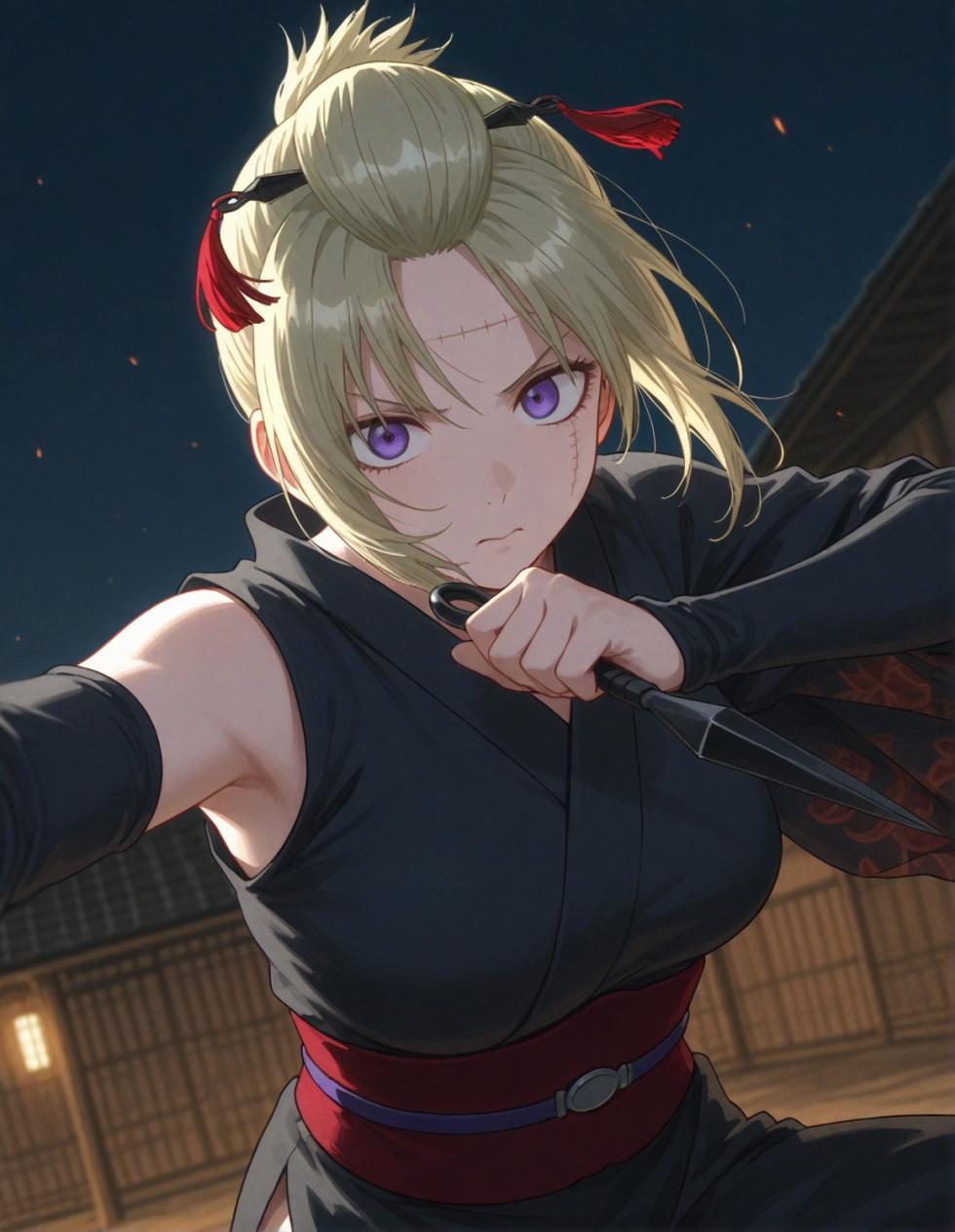 TanukichiARTS - 月詠銀魂[AI Generated] - Page 1