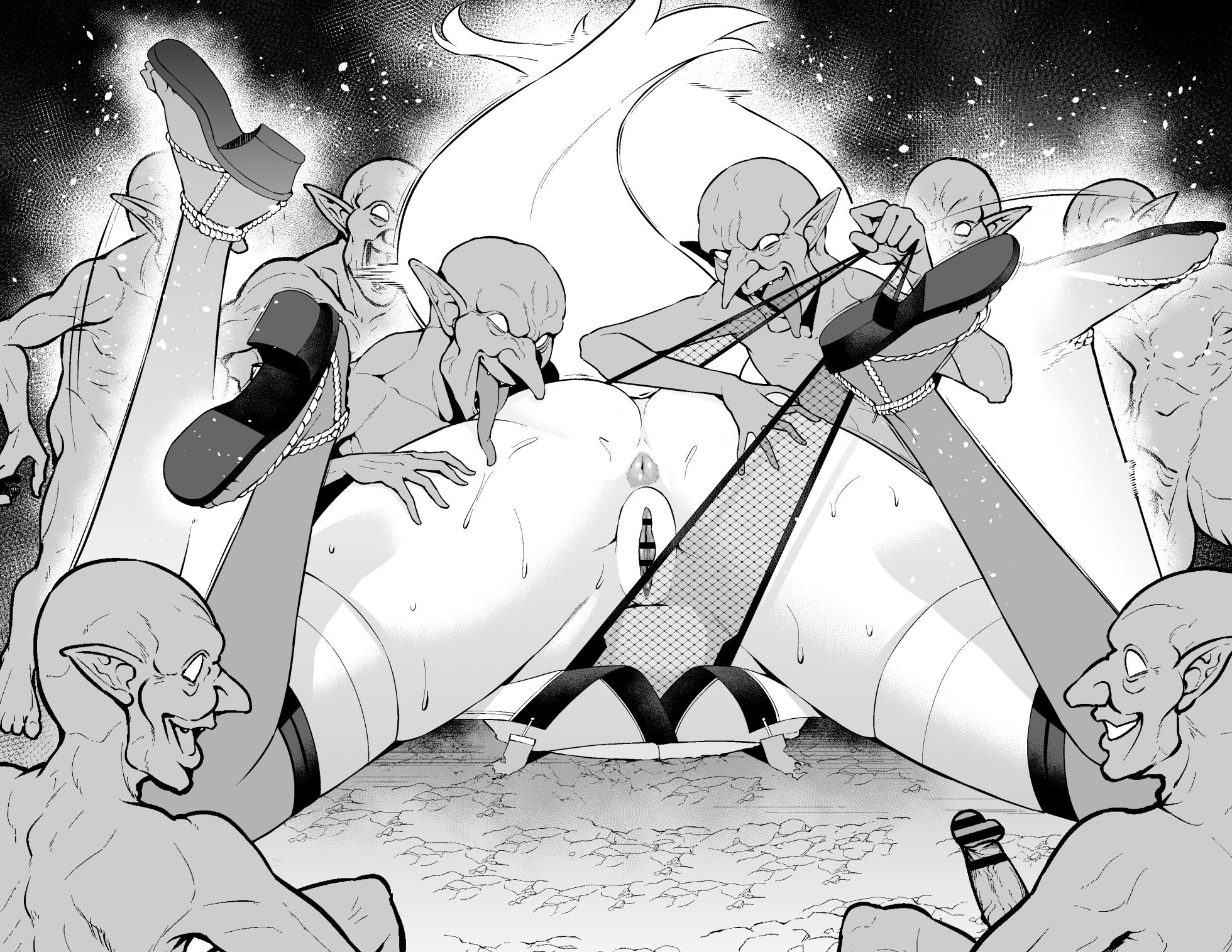 [あんこまん] 狐鳴紺子郎、ゴブリン退治任務を思い出す…❤ - Page 16