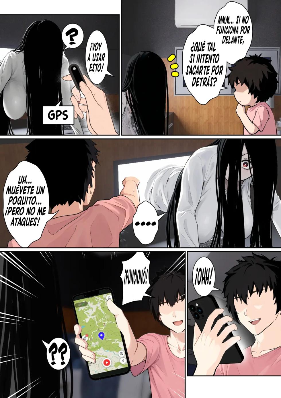 [pz-x] Sadako ga Pasokon Gamen ni Hikkakaru ken ni Tsuite｜El Díaa Que Sadako Se Quedó Atascada En La Pantalla De Mi Computadora [Spanish] [El naranjas = Mr.Naranjas] - Page 7