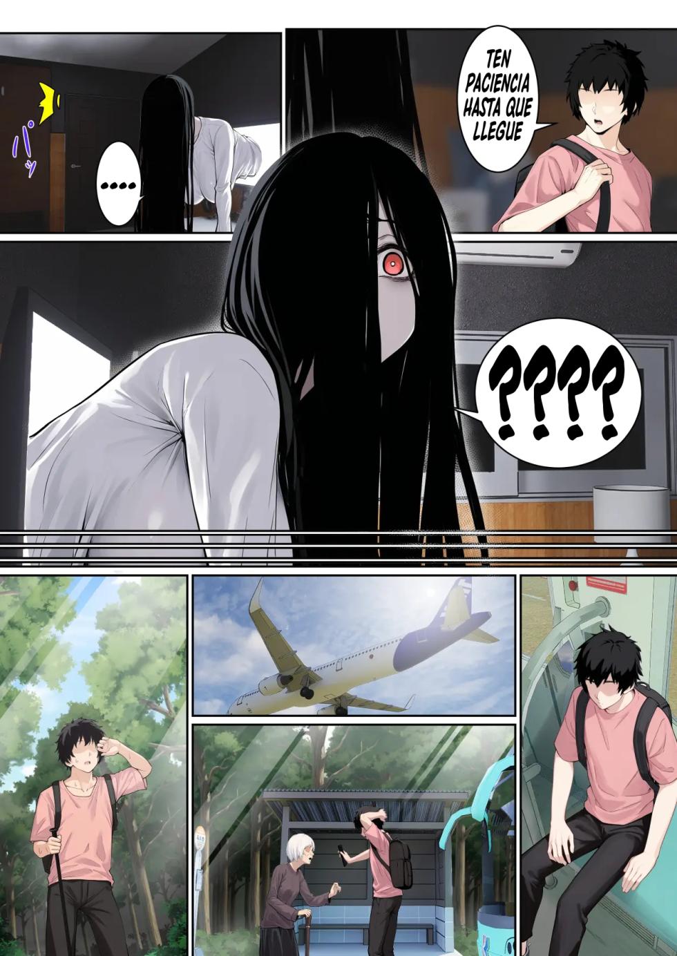 [pz-x] Sadako ga Pasokon Gamen ni Hikkakaru ken ni Tsuite｜El Díaa Que Sadako Se Quedó Atascada En La Pantalla De Mi Computadora [Spanish] [El naranjas = Mr.Naranjas] - Page 8
