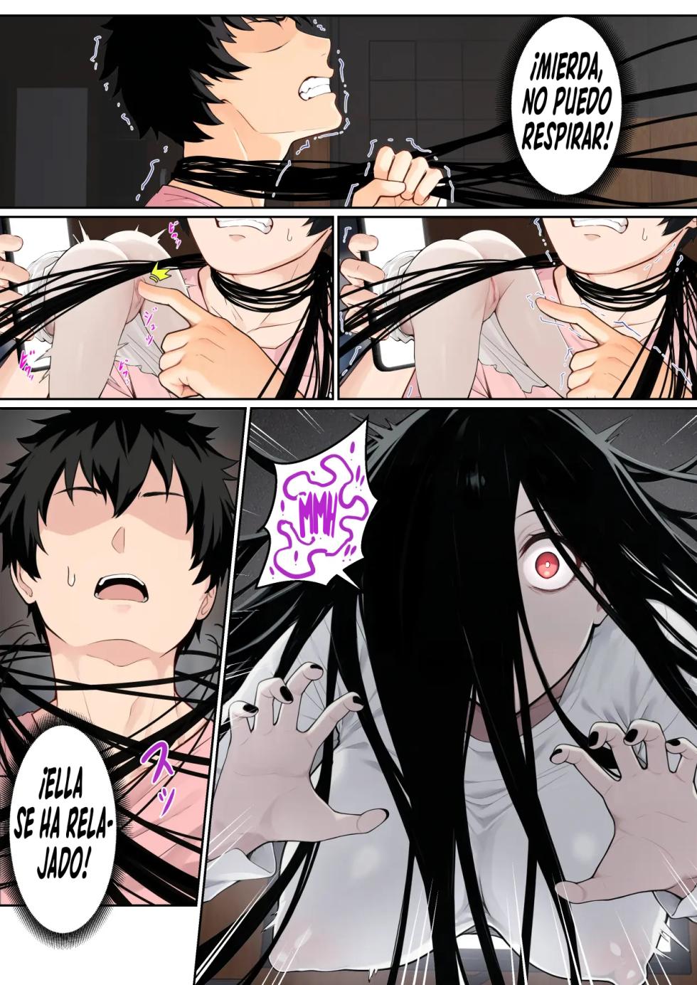 [pz-x] Sadako ga Pasokon Gamen ni Hikkakaru ken ni Tsuite｜El Díaa Que Sadako Se Quedó Atascada En La Pantalla De Mi Computadora [Spanish] [El naranjas = Mr.Naranjas] - Page 23