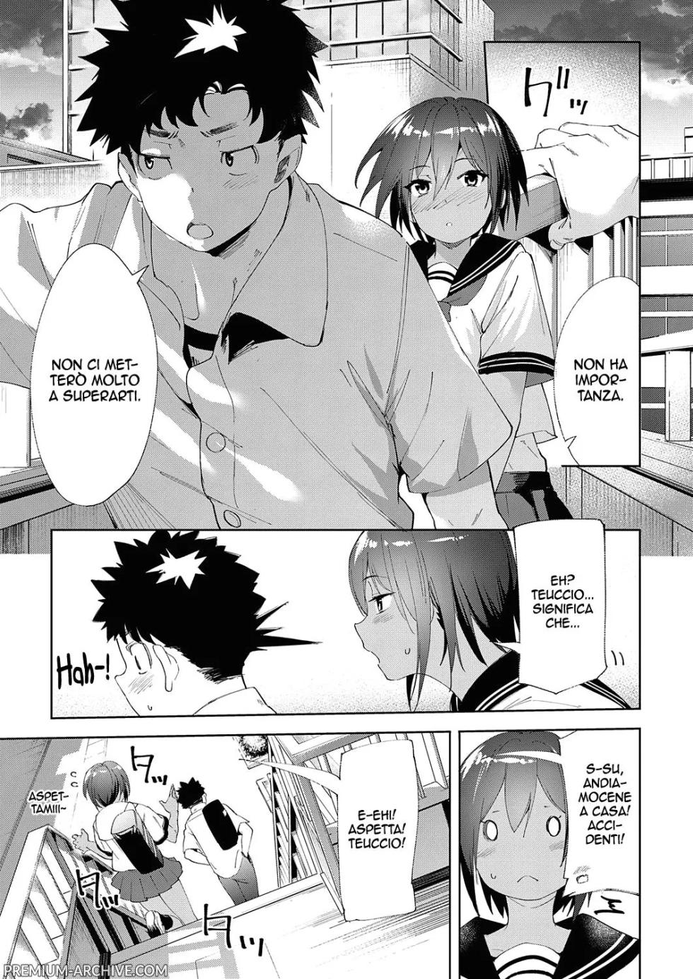 [Karoti] Saikin, Osananajimi ga Myou ni Iroppoin daga. | La mia amica dinfanzia ultimamente è stranamente sexy (COMIC ExE 22) [Italian] [Digital] - Page 11