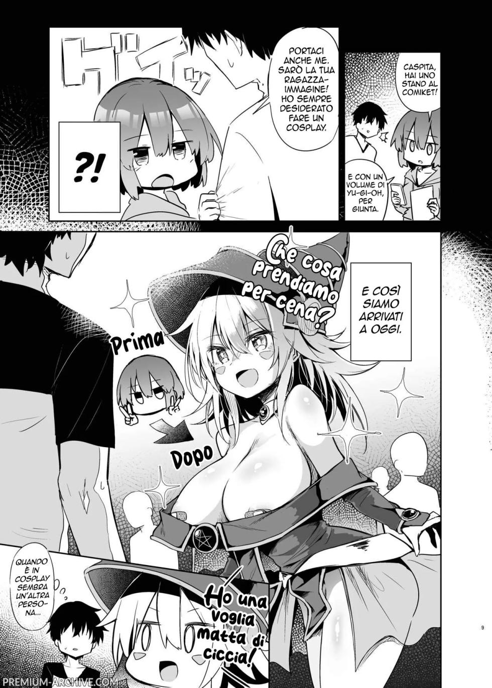 [Arutana (Chipa)] Black Magician Girl Cosplayer to Off-Pako Sex | Sesso in cosplay da strega (Yu-Gi-Oh!) [Italian] [Digital] - Page 7