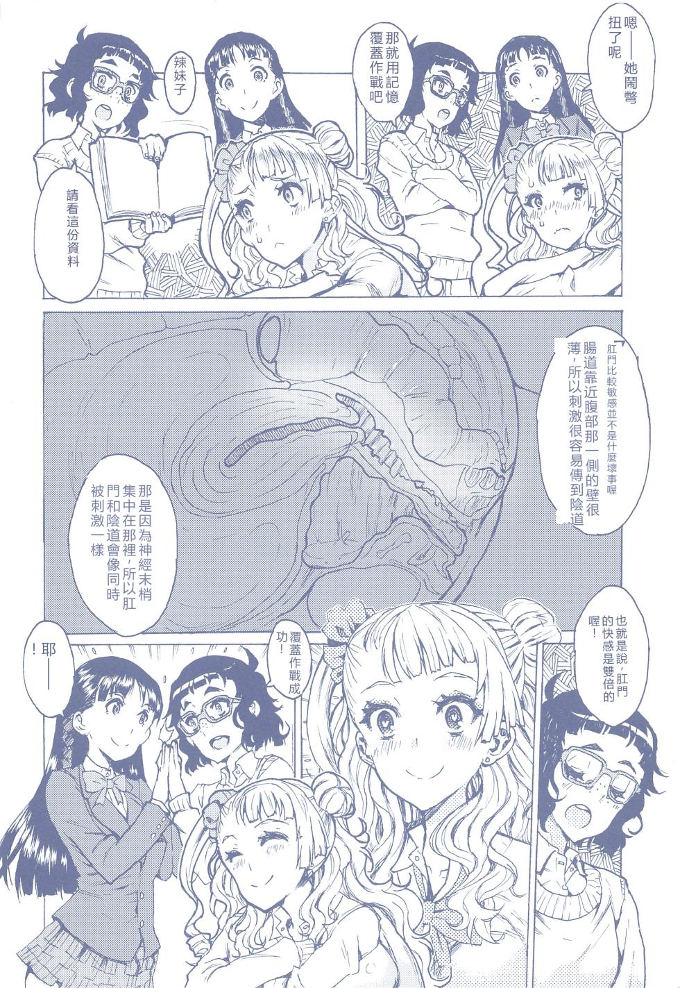 (Akihabara Chou Doujinsai) [Kinoko Pot Pie (Yukiguni Eringi)] Ultra Super Anal Time (Oshiete! Galko-chan) [Chinese] [RATKING機翻] - Page 5