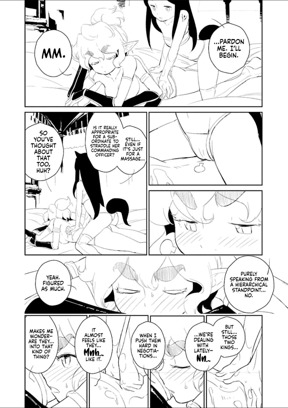 [Inu Teikoku (Inumaru)] Asherah Shogun to Meshitsukai Sadi | General Asherah and Her Servant Sadi (Mebae 2 -Vivid Yuri Anthology) [English] [Castle TL] - Page 4