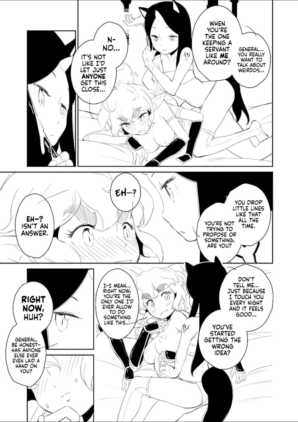 [Inu Teikoku (Inumaru)] Asherah Shogun to Meshitsukai Sadi | General Asherah and Her Servant Sadi (Mebae 2 -Vivid Yuri Anthology) [English] [Castle TL] - Page 5