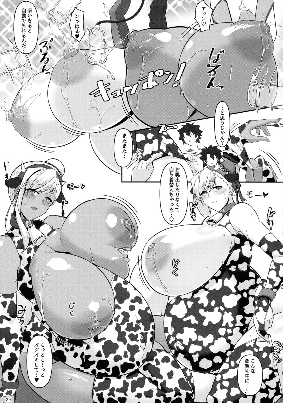 (C106) [IRON FIN (Tethubire)] Docchi no? Musashi-chan Show! (Fate/Grand Order) - Page 29