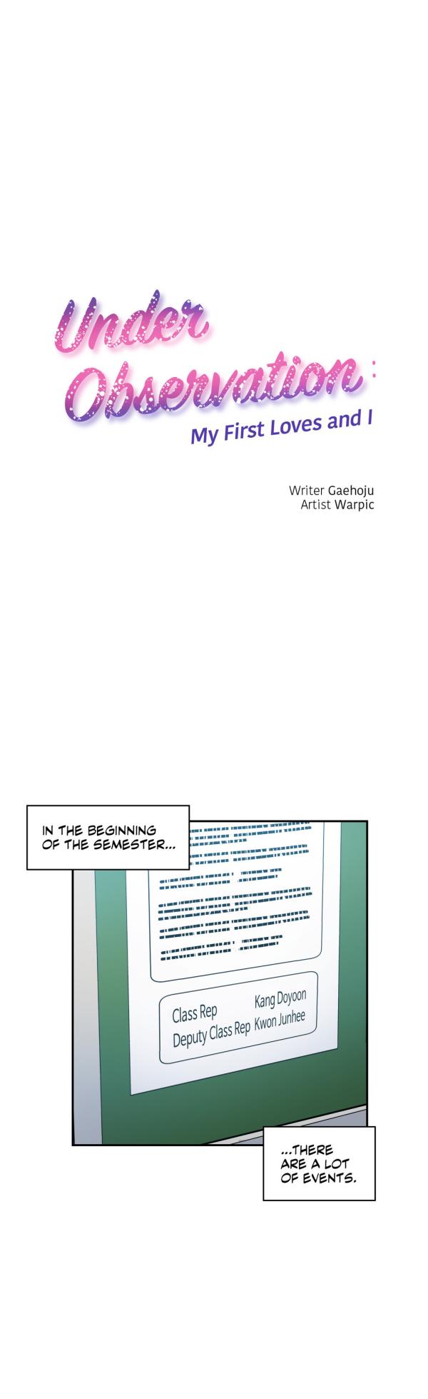 [Gaehoju, Warpic] Under Observation: My First Loves and I [English] - Page 637