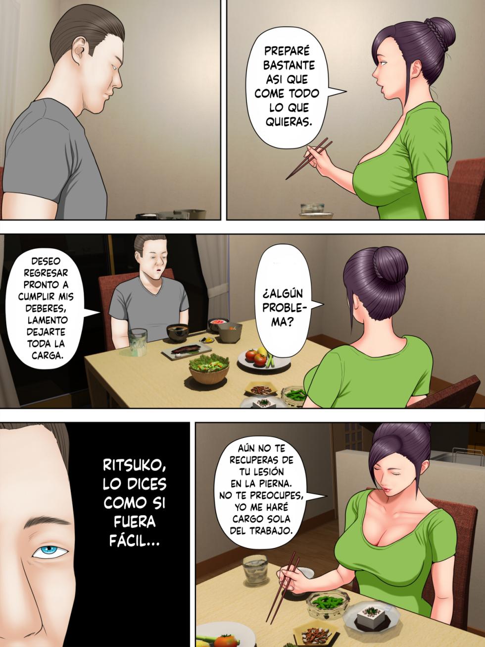 [Minazuki Mikka] Hitozuma Spy to Mafia no Musuko 1 ~Kuro Gal Keisatsukan Hen~ (Spanish) - Page 4