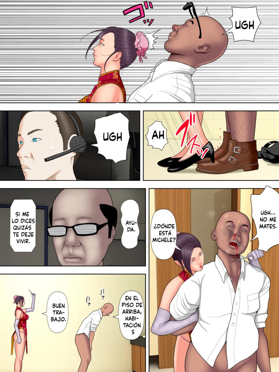 [Minazuki Mikka] Hitozuma Spy to Mafia no Musuko 1 ~Kuro Gal Keisatsukan Hen~ (Spanish) - Page 28