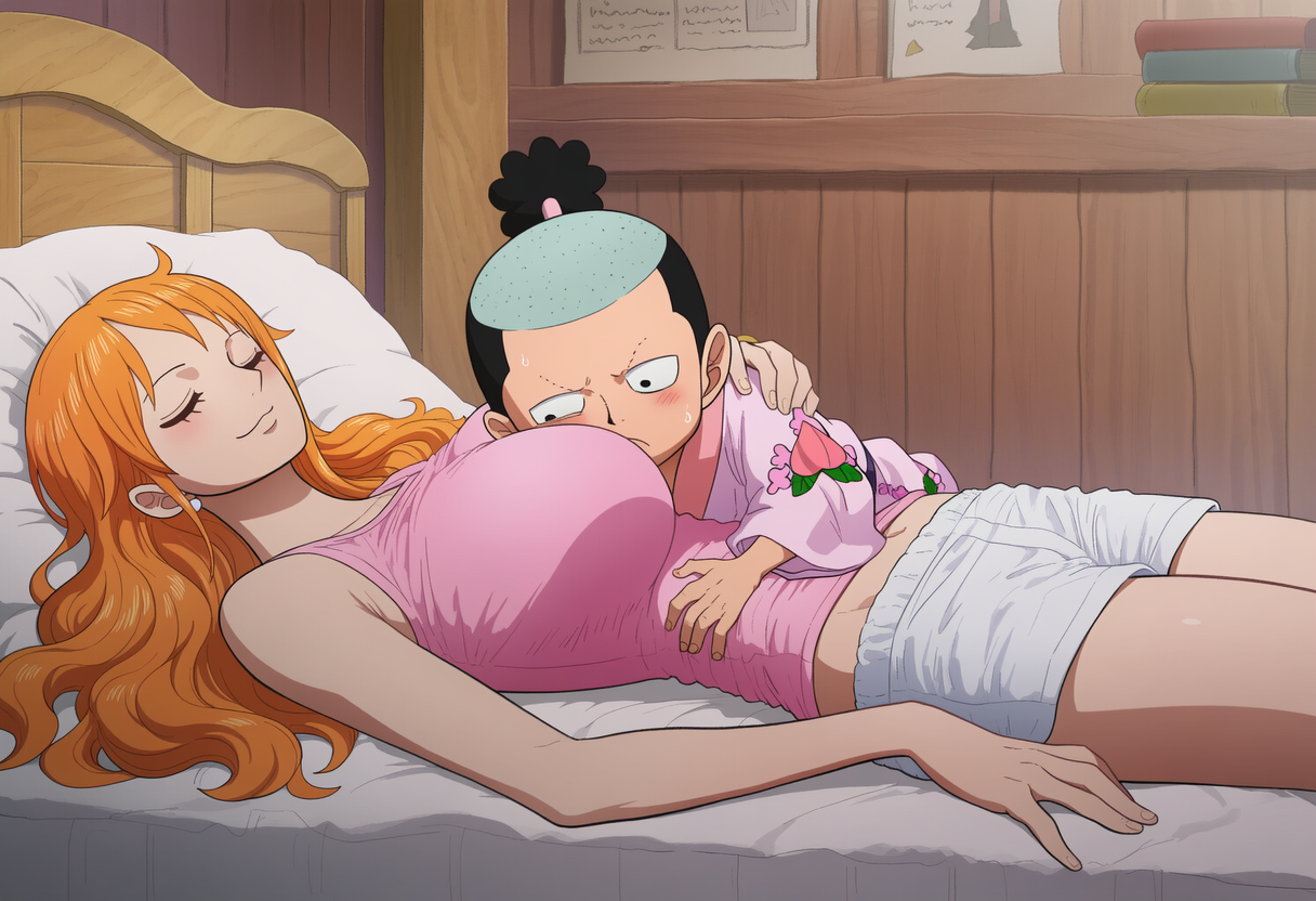 Nami x Momo [AI Generated] - Page 12