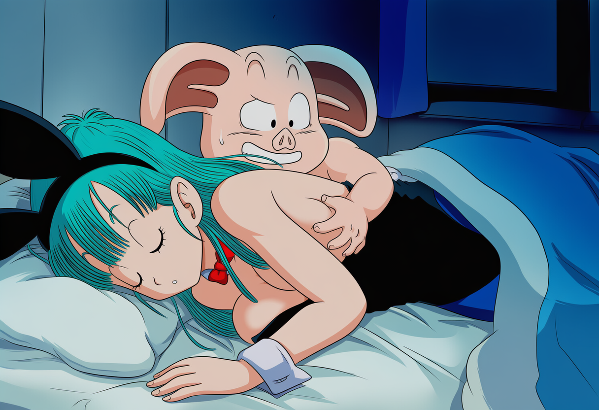 Bulma x Oolong 2 [AI Generated] - Page 4