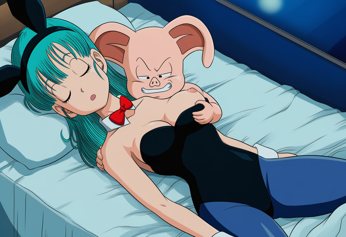 Bulma x Oolong 2 [AI Generated] - Page 5