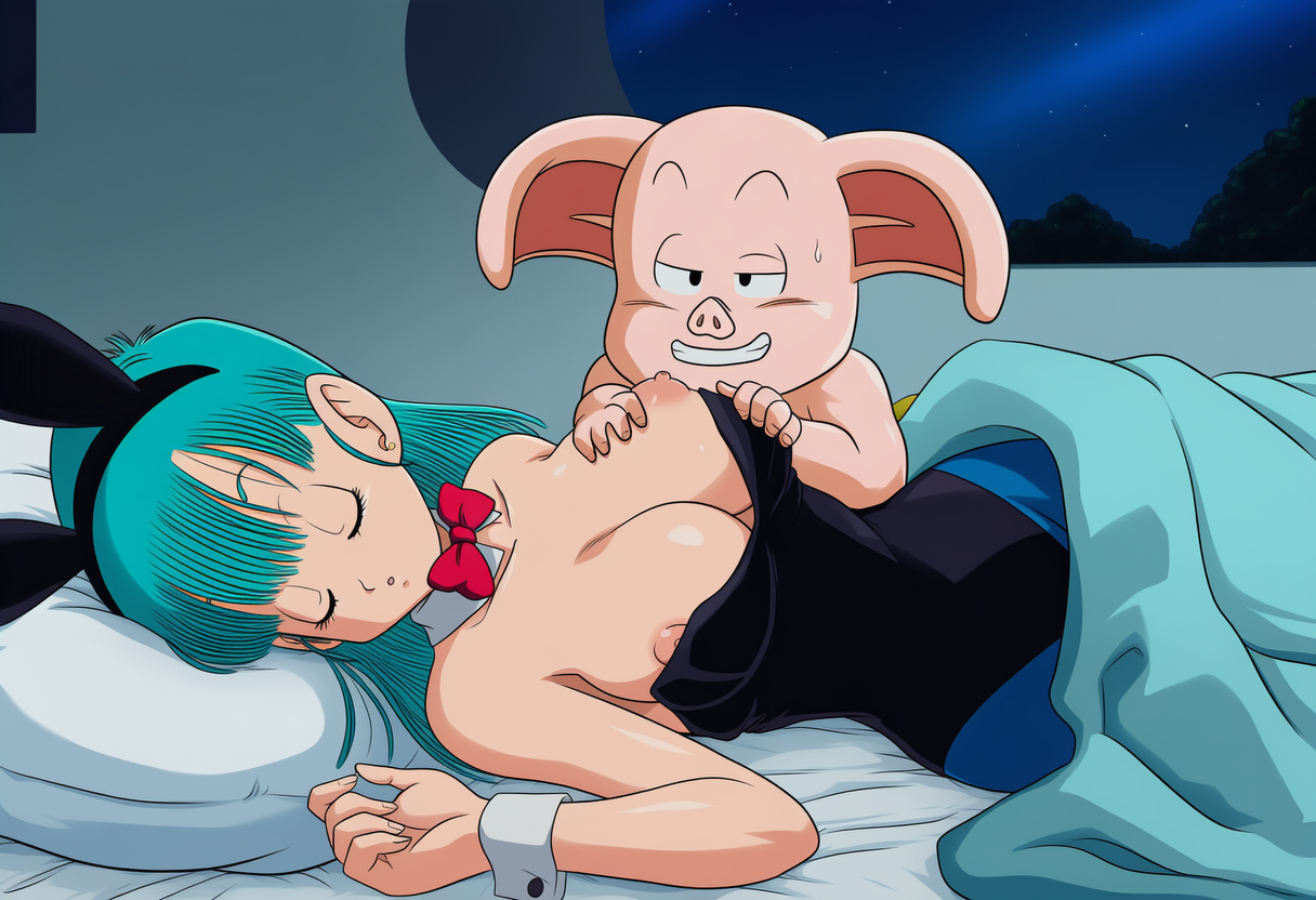 Bulma x Oolong 2 [AI Generated] - Page 6