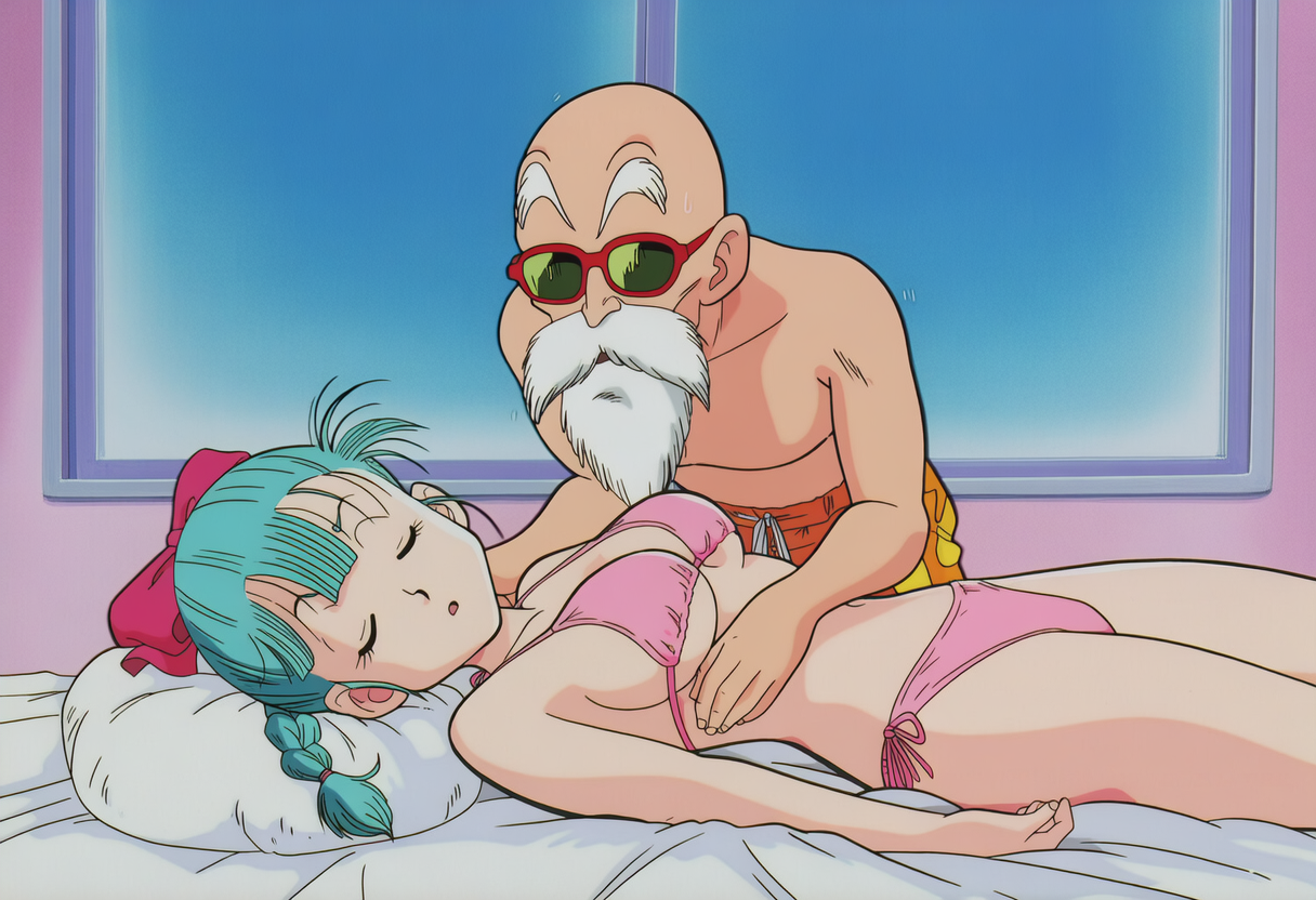 Bulma x Roshi 5 [AI Generated] - Page 9