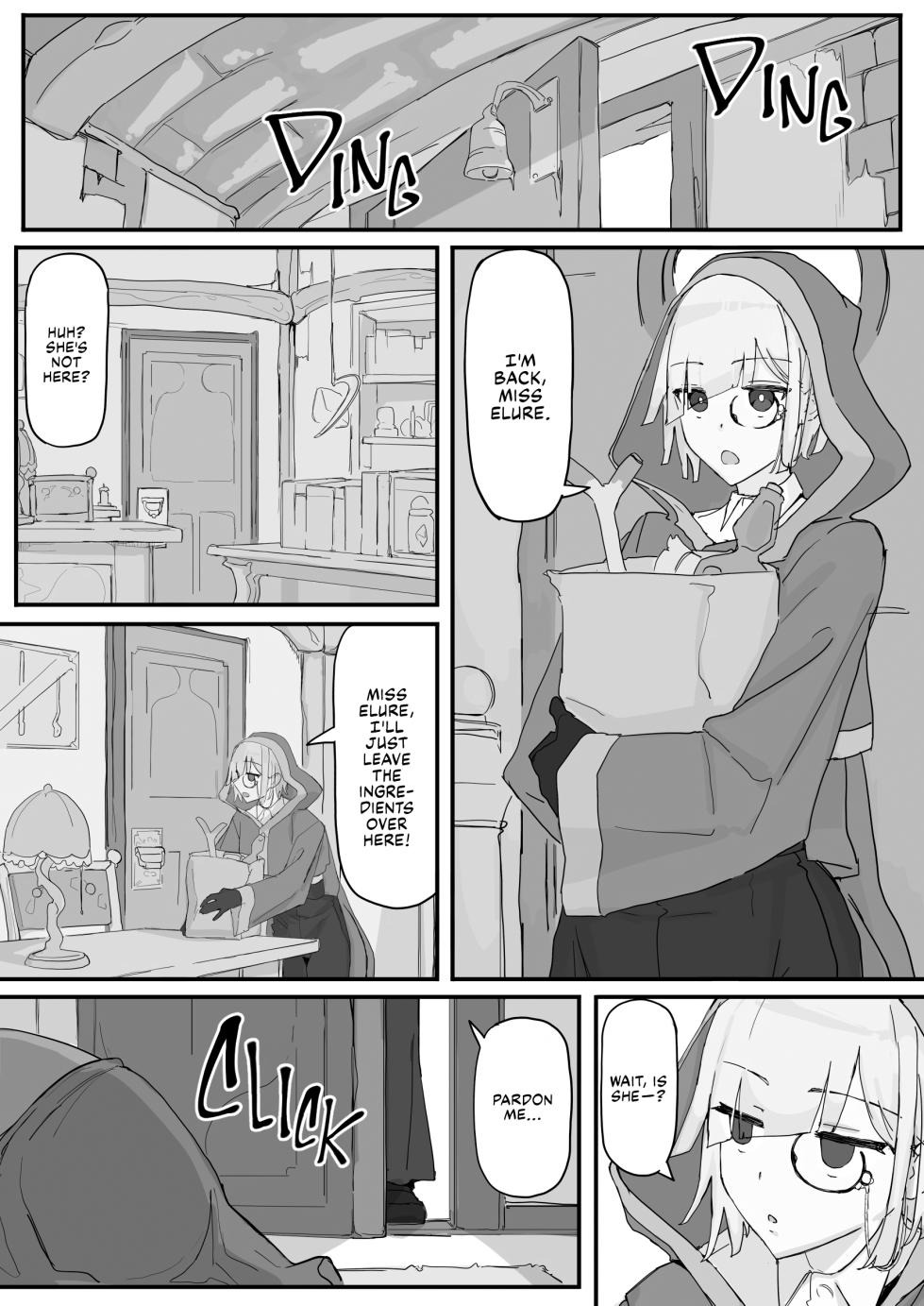 [Shirabe Shiki] Onaho ni Nareru Potion ① - ② | Onahole Potion ① - ② [English] [Fap It Scans] [Decensored] - Page 2