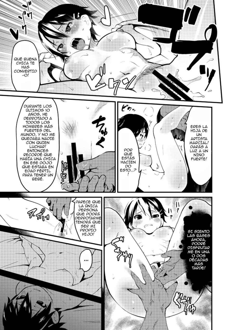 [Wanpaku Shoujo (2=8)] Boku ga Chichi no Kataki to Sex Suru Riyuu.｜La Razón por la que Tengo Sexo con El Enemigo de Mi Padre. (DREAM C CLUB) [Spanish] [Losteoricos = fanfisclemon] [Digital] - Page 14
