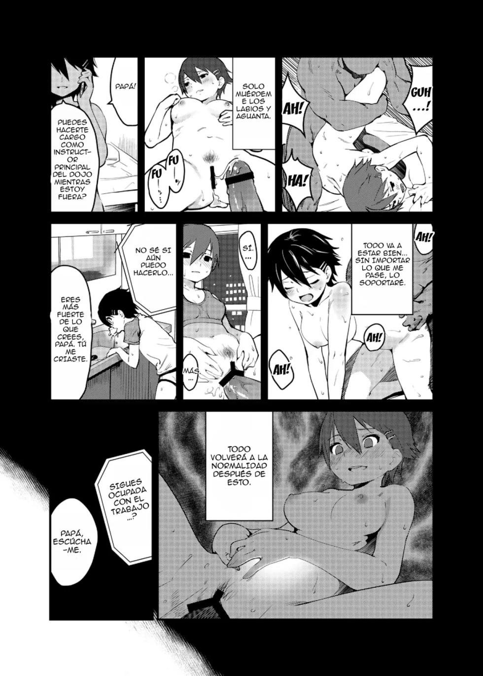 [Wanpaku Shoujo (2=8)] Boku ga Chichi no Kataki to Sex Suru Riyuu.｜La Razón por la que Tengo Sexo con El Enemigo de Mi Padre. (DREAM C CLUB) [Spanish] [Losteoricos = fanfisclemon] [Digital] - Page 15