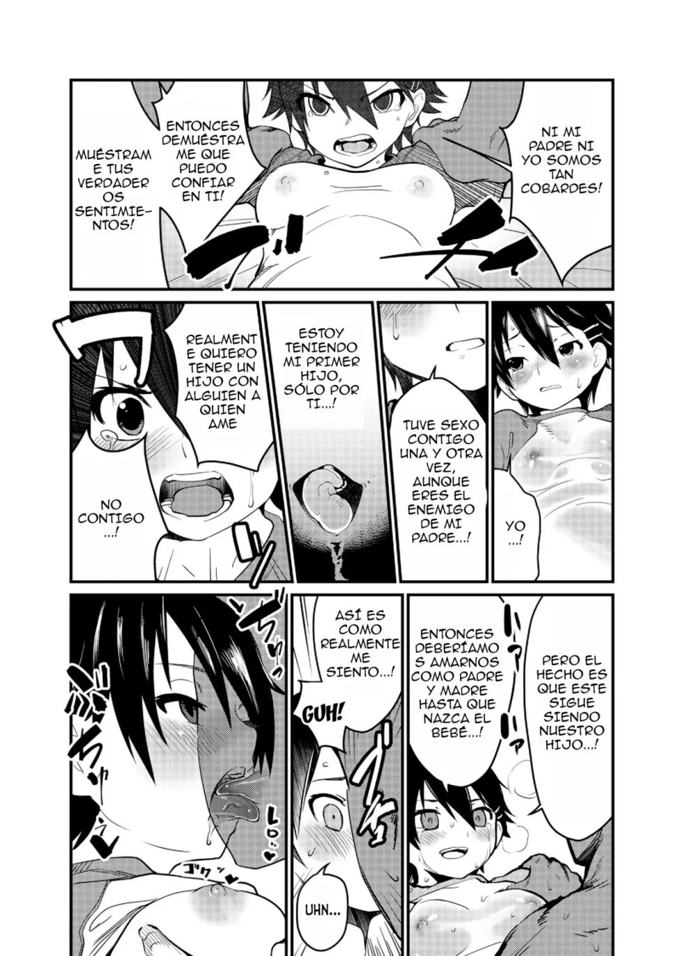 [Wanpaku Shoujo (2=8)] Boku ga Chichi no Kataki to Sex Suru Riyuu.｜La Razón por la que Tengo Sexo con El Enemigo de Mi Padre. (DREAM C CLUB) [Spanish] [Losteoricos = fanfisclemon] [Digital] - Page 17