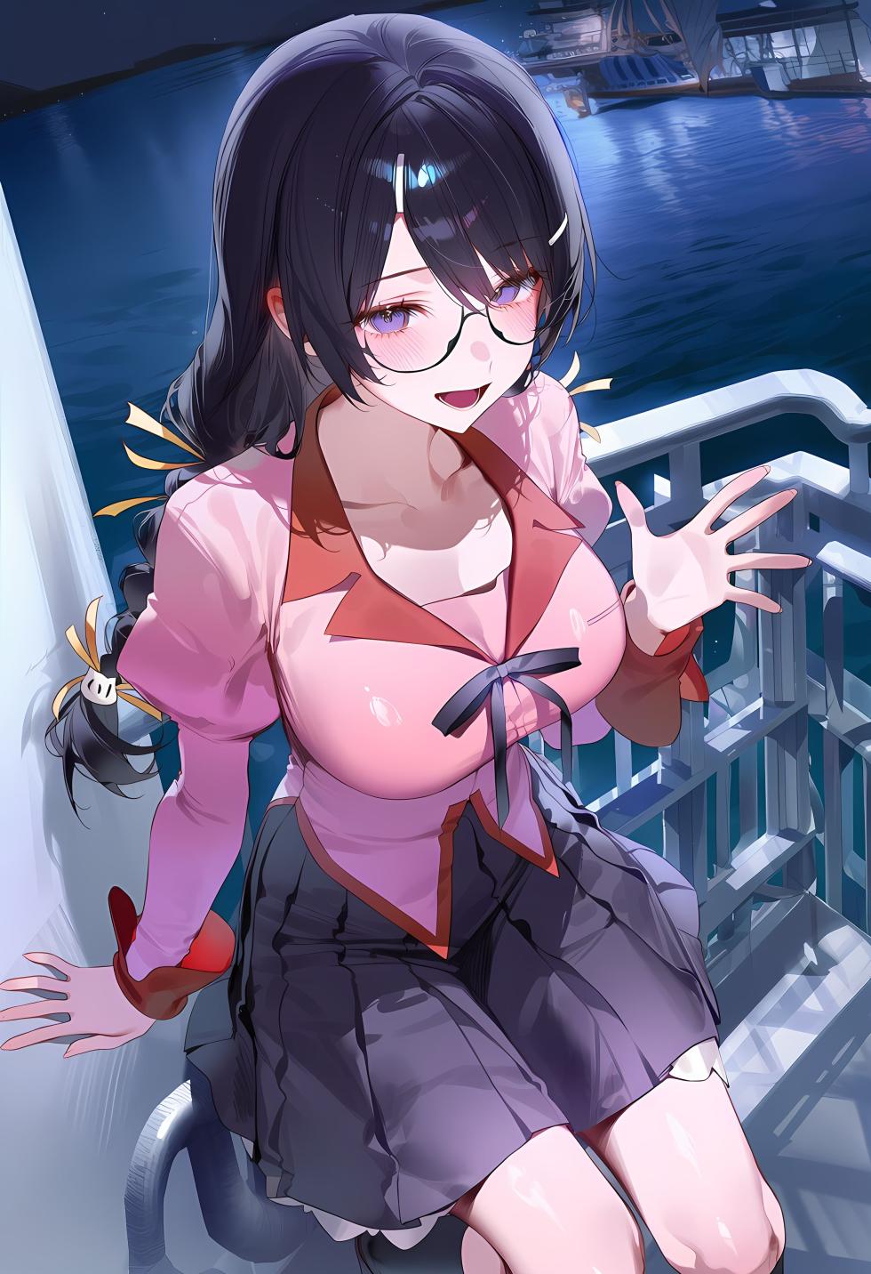 kilerai - 251025 [monogatari] hanekawa tsubasa BBC 370p (Patreon) [AI Generated] - Page 3