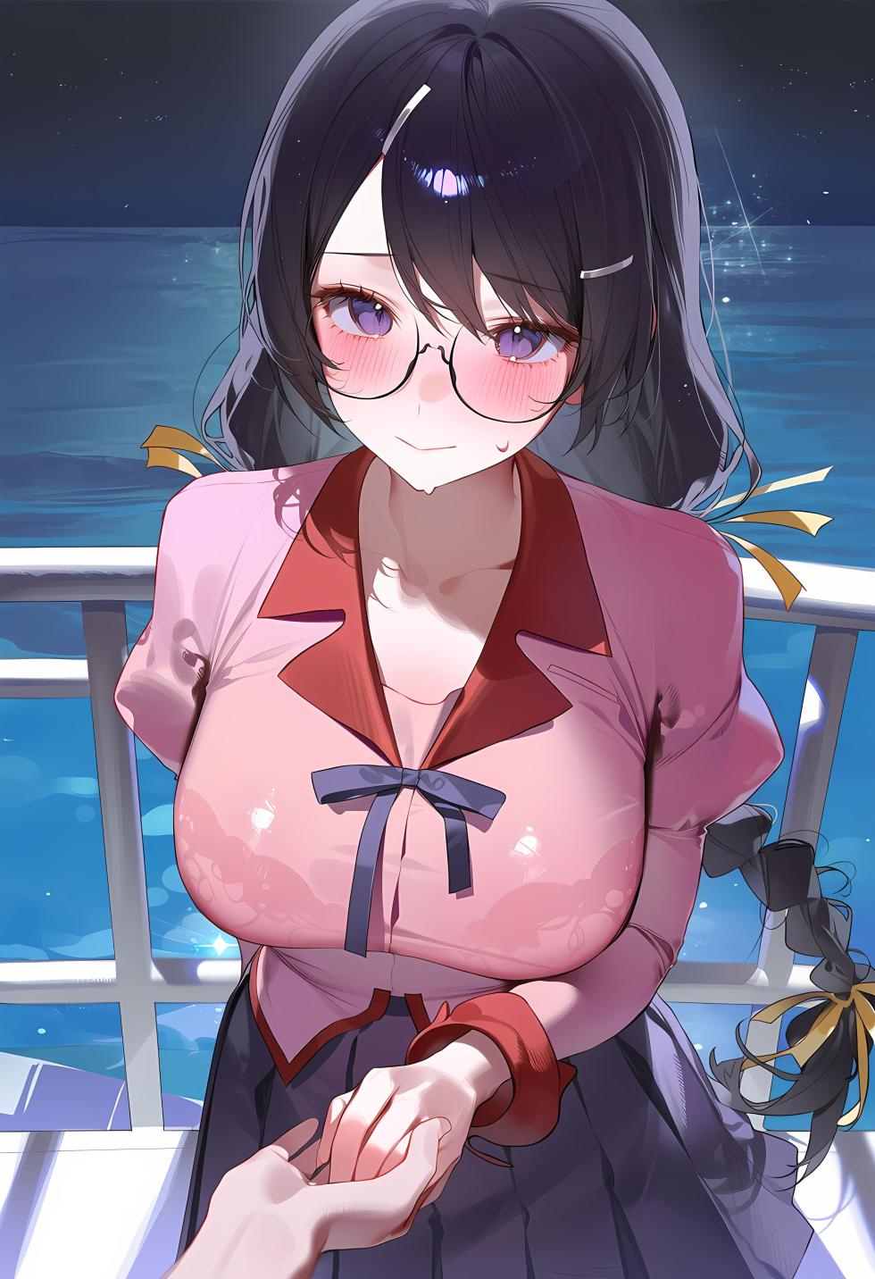 kilerai - 251025 [monogatari] hanekawa tsubasa BBC 370p (Patreon) [AI Generated] - Page 11