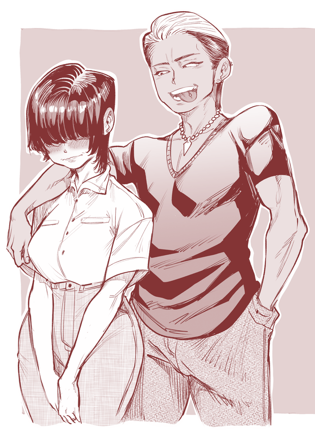 [Aarokira]shy mama x delinquent - Page 1