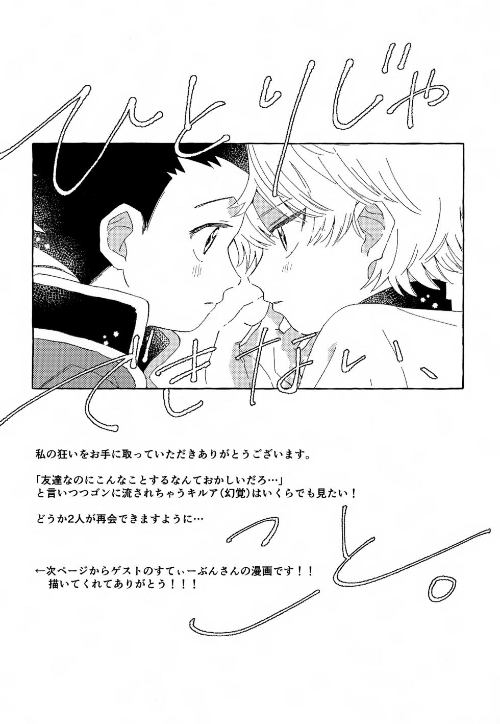 (Re:HUNTER 11) [YKKS Hamburg (Hirakawa)] Hitori ja Dekinai, Koto. (Hunter x Hunter) - Page 29