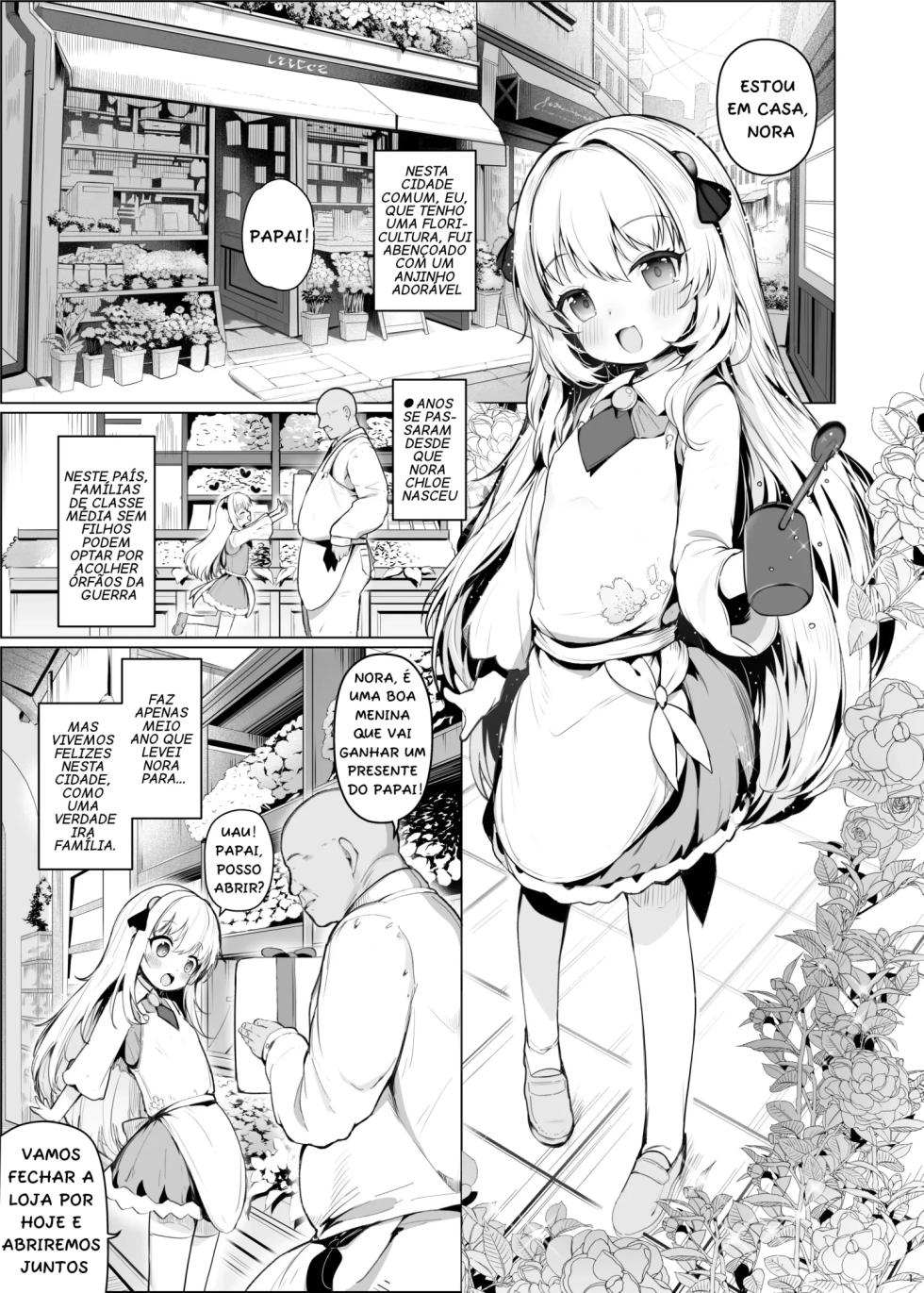 [Shimetta Neko] Kawaii Nora wa Jinsei o Kawareteiru. [Portuguese-BR] [Digital] - Page 2