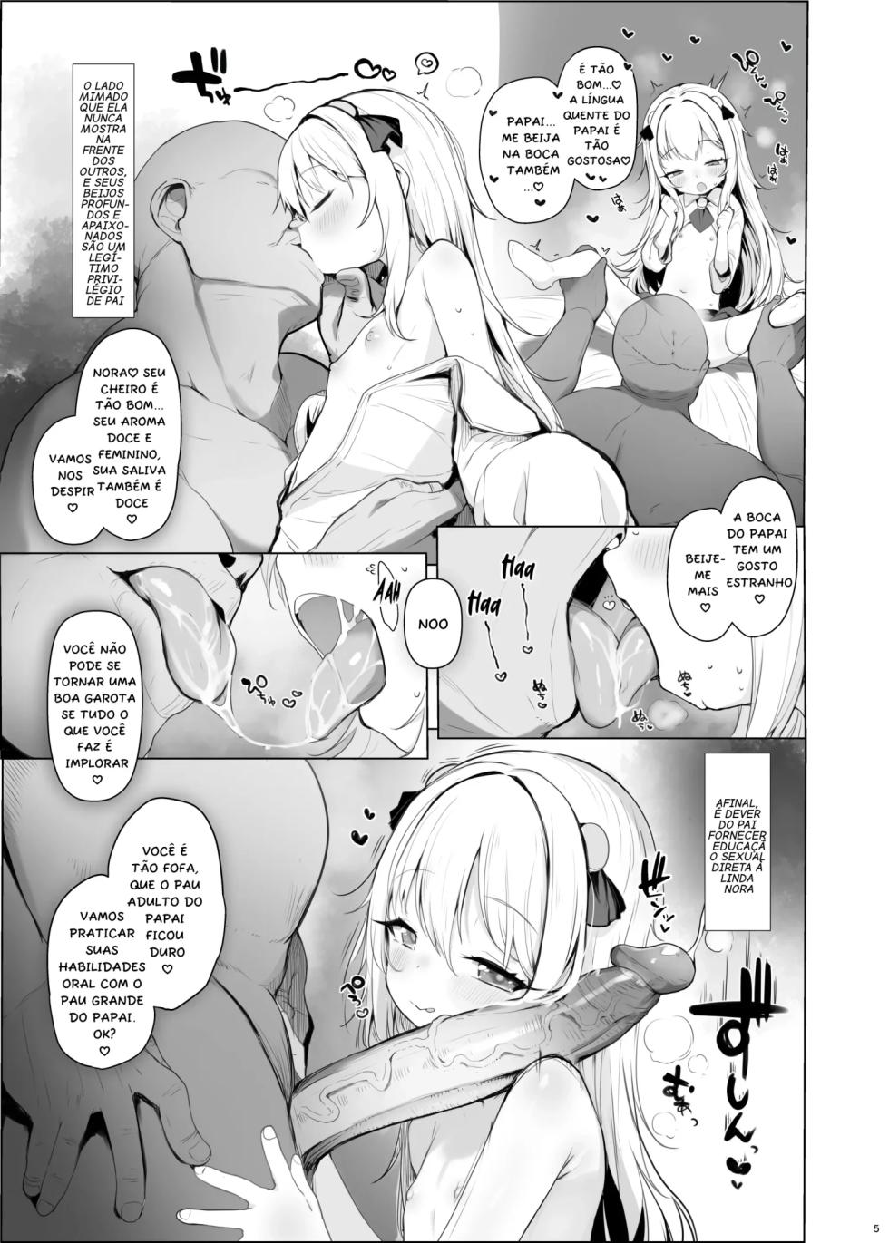 [Shimetta Neko] Kawaii Nora wa Jinsei o Kawareteiru. [Portuguese-BR] [Digital] - Page 6