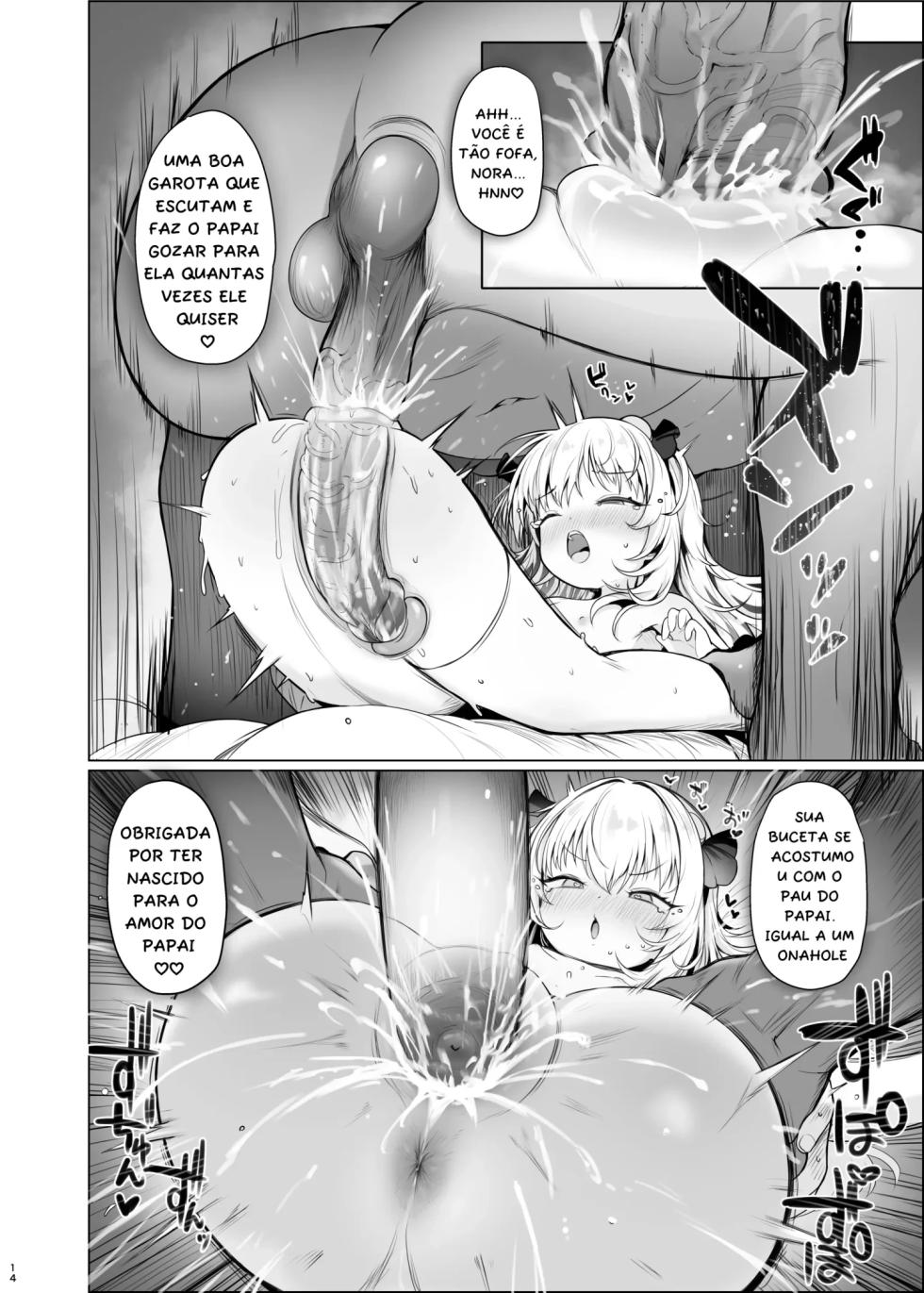 [Shimetta Neko] Kawaii Nora wa Jinsei o Kawareteiru. [Portuguese-BR] [Digital] - Page 15