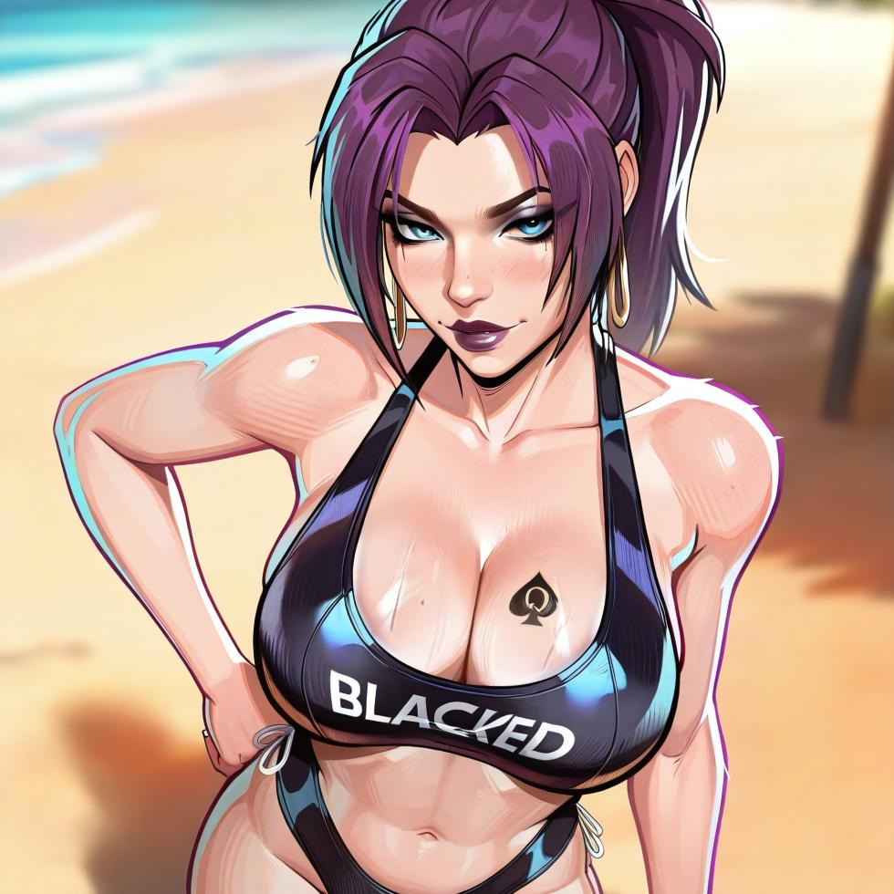 [Kitina] Psylocke Blacked [AI Generated] - Page 20