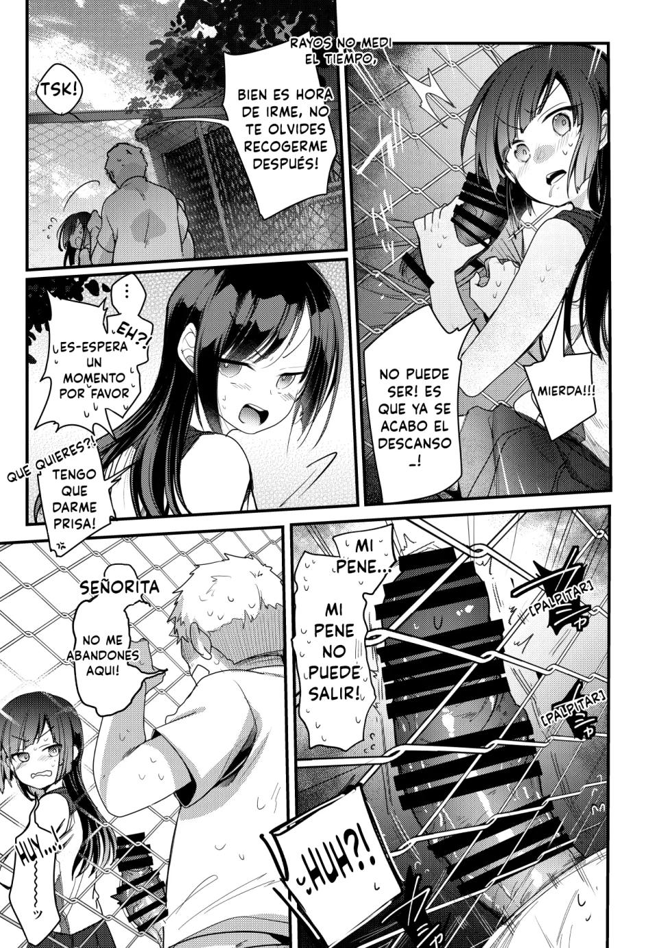 [TWILIGHT DUSK (Aya)] Tsutomesaki no Musume-san o Oishiku Itadaku Hon Sorekara...｜Cómo Disfrutar de la Hija de tu Compañero de Trabajo... Un Poco Más de Placer... ~Edición Empresa de Transporte~ [Spanish] [HENVAL] [Digital] [Ongoing] - Page 13