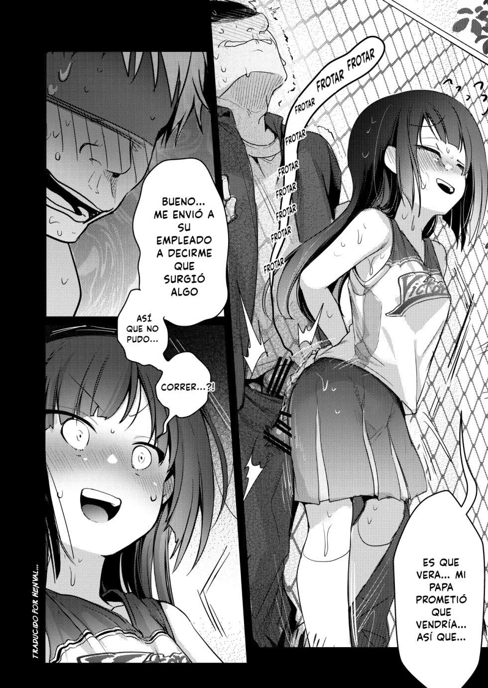 [TWILIGHT DUSK (Aya)] Tsutomesaki no Musume-san o Oishiku Itadaku Hon Sorekara...｜Cómo Disfrutar de la Hija de tu Compañero de Trabajo... Un Poco Más de Placer... ~Edición Empresa de Transporte~ [Spanish] [HENVAL] [Digital] [Ongoing] - Page 22