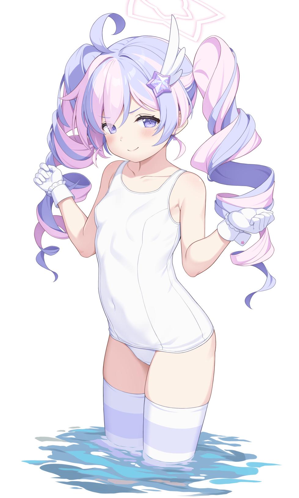 [yamasan] Reisa (Magical [White School Swimsuit]) - Page 2