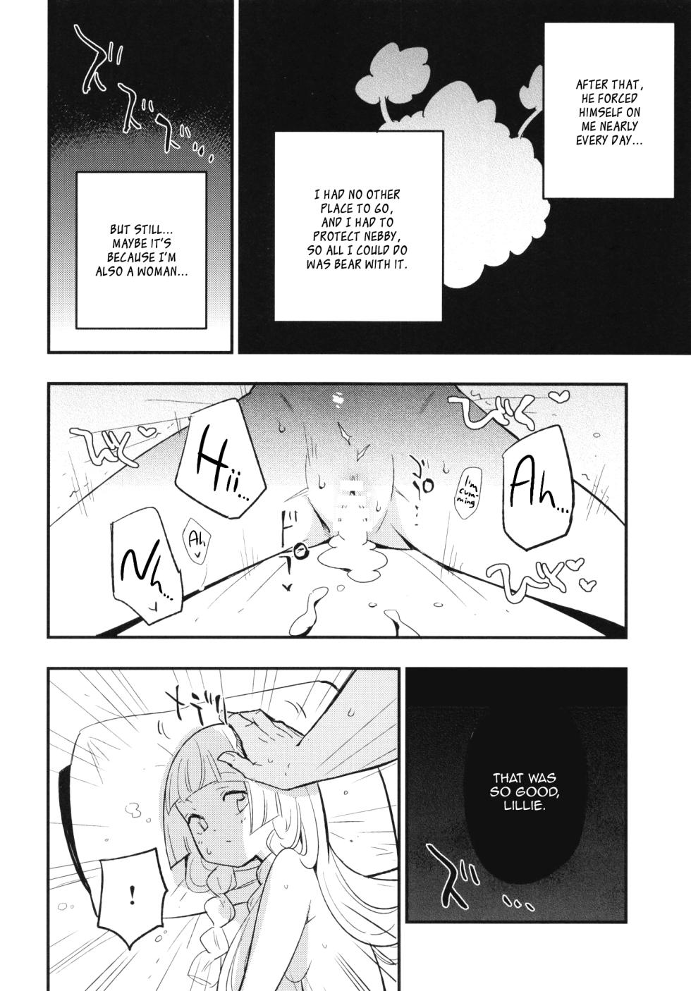 (COMIC1☆13) [Shironegiya (miya9)] Hakase no Yoru no Joshu. | The Professor's Assistant At Night. (Pokémon Sun and Moon) [English] [Panatical] - Page 7