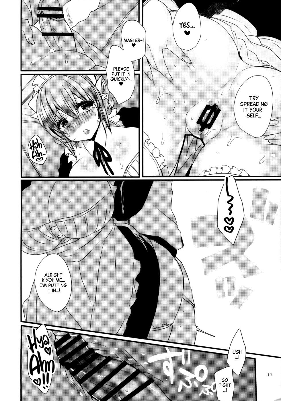 (C93) [Mamedaifukuya (Mameko)] Kosupure Kiyo hiーto | Cosplay Kiyohii (Fate/Grand Order) [English] [Black Grimoires] - Page 12