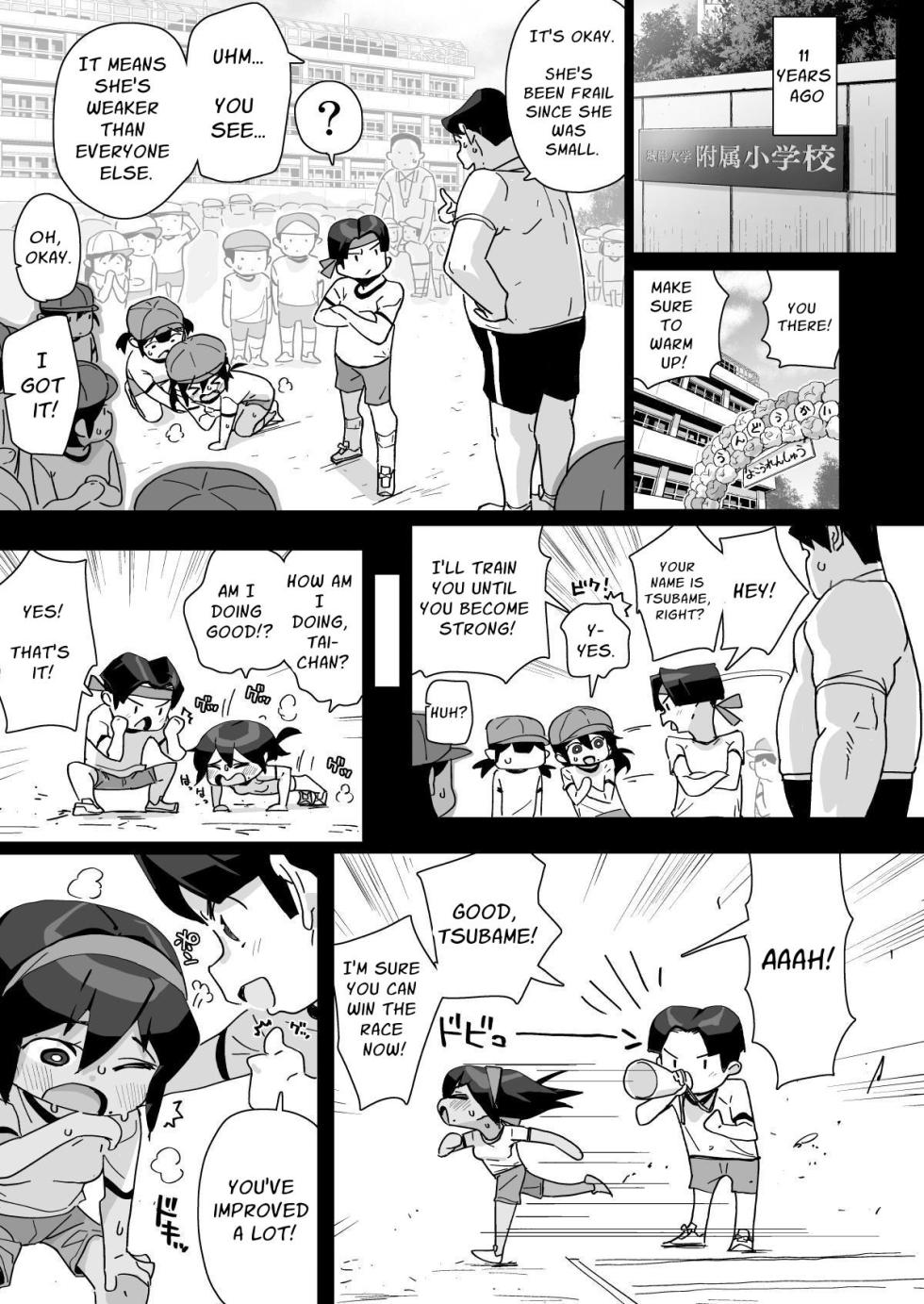 [Entelekheia (Chirumakuro)] Osananajimi Rikujou Shoujo no Minamikami Tsubame, Ossan Kyoushi ni Yogosareru. | My Longtime Friend and Track & Field Athlete Tsubame Minamikami is Sullied by an Ugly Bastard [English] [Solid Rose] - Page 8