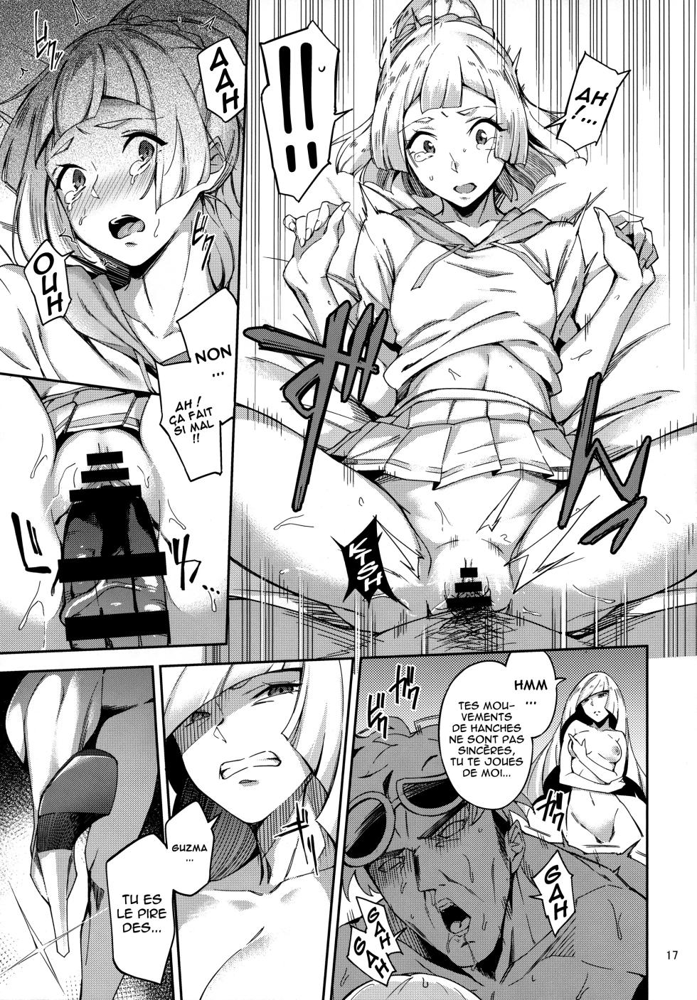 (C97) [Jukusei Kakuzatou (sugarBt)] Ultra Beast nante Nakatta TRIPLE PACK | Ultra-Chimère, quand tu nous tiens... Trilogie (Pokémon Sun and Moon) [French] - Page 18