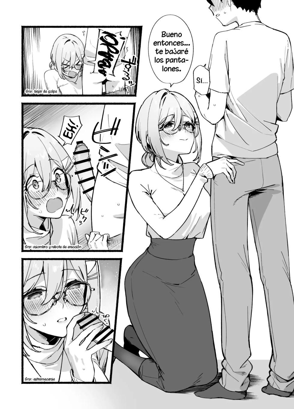 [Dai-kotetsu Dan (92M)] Sister Contrast Dekiai Onee-chan to Noumitsu Seikatsu｜Contraste Entre Hermanas ~Una Vida Sexual Apasionada Con Mi Querida Hermana Mayor~ [Spanish] [La Legión Fantasma] [Digital] - Page 17